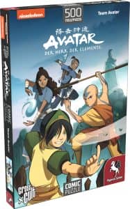 Puzzle De Personajes De Avatar La Leyenda De Aang De 500 Piezas De Pegasus