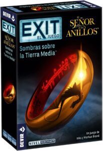 Juego De Mesa Exit El Señor De Los Anillos Sombras Sobre La Tierra Media