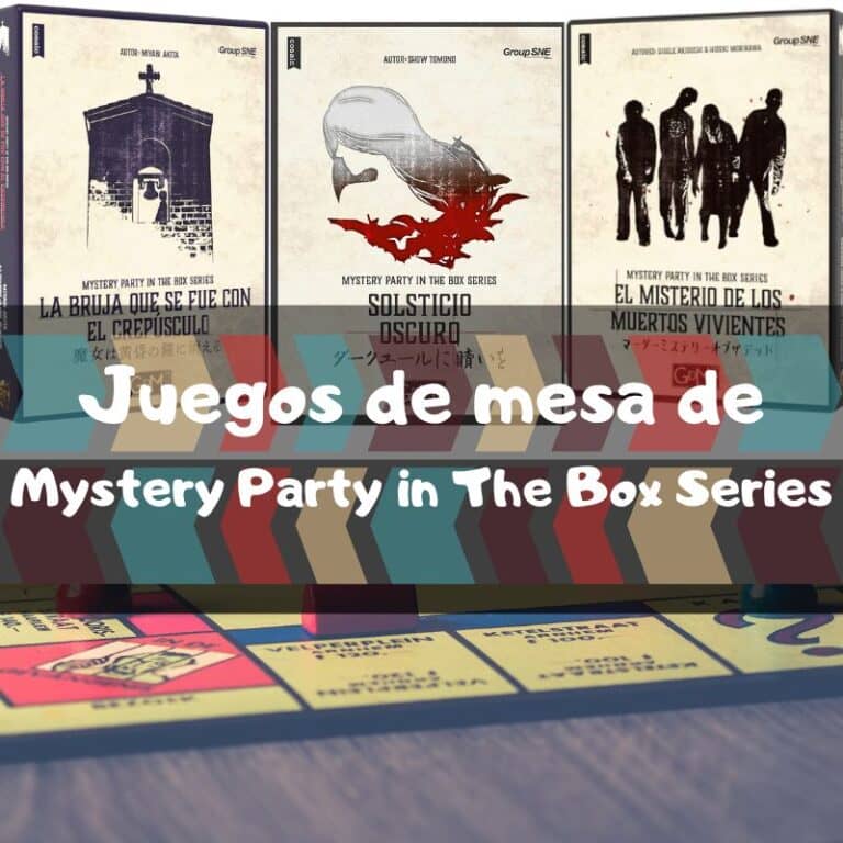 Lee mÃ¡s sobre el artÃ­culo Los mejores juegos de mesa de Mystery Party in The Box Series de GDM Games