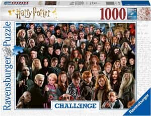 Puzzle Challenge De Harry Potter De Ravensburger De 1000 Piezas. Puzzles Difíciles