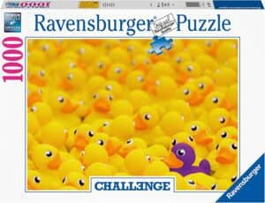 Puzzle Challenge De Patos De Goma De Ravensburger De 1000 Piezas. Puzzles Difíciles