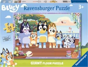 Puzzle De Bluey Y Bingo En Familia De 24 Piezas