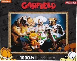 Puzzle De Garfield Jugando Al Poker De 1000 Piezas