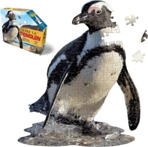 Puzzle De Silueta De Pingüino De 100 Piezas