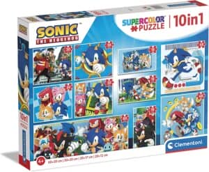 Puzzle Progresivo De Sonic 10 En 1