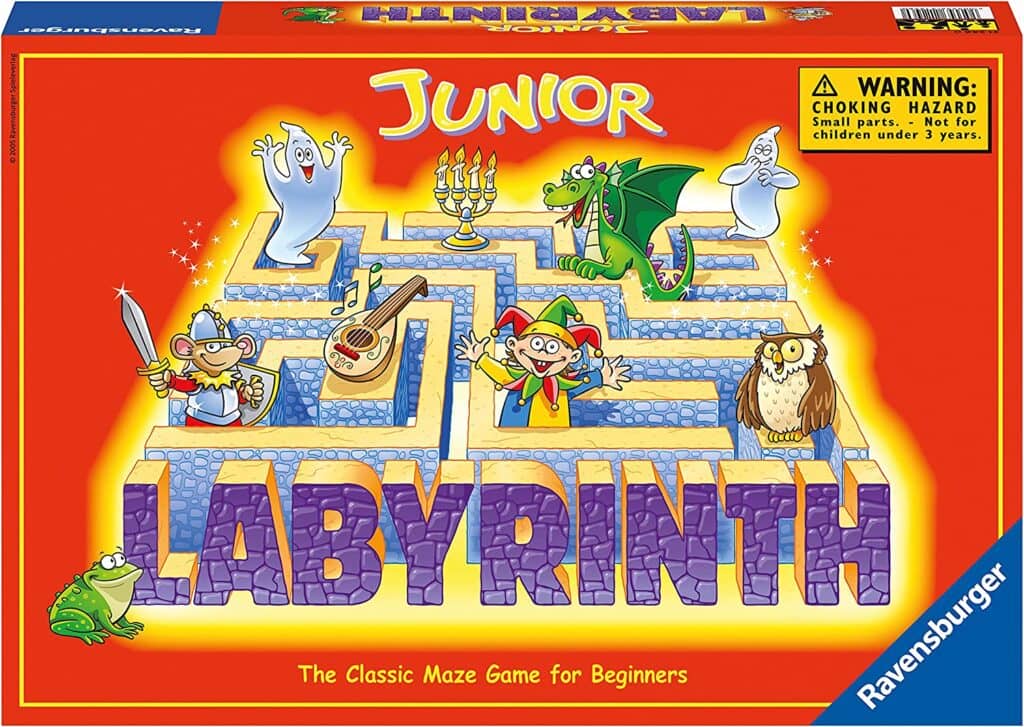 Ravensburger Labyrinth Minecraft – Juego De Mesa Familiar, 2-4 Jugadores, 7+ Años