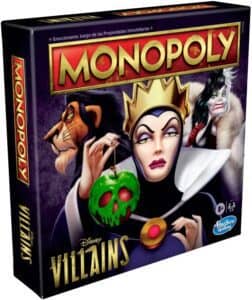 Juego De Mesa De Monopoly De Villanos De Disney