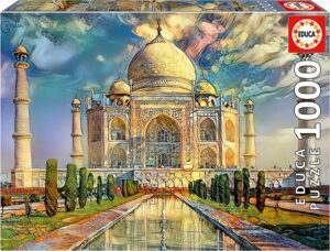 Puzzle De Ilustración Del Taj Mahal