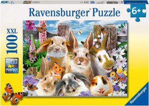 Puzzle De Selfie De Conejos De 100 Puzzles De Ravensburger