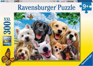 Puzzle De Selfie De Perros De 300 Puzzles De Ravensburger