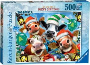 Puzzle De Selfie De Vacas De 500 Puzzles De Ravensburger