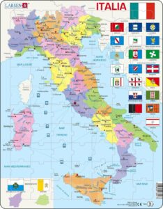 Puzzle Mapa Italia