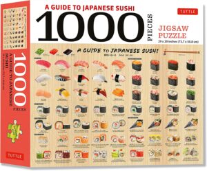 Puzzle De A Guide To Japanese Sushi De 1000 Piezas