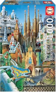 Puzzle De Gaudí De 1000 Piezas De Educa