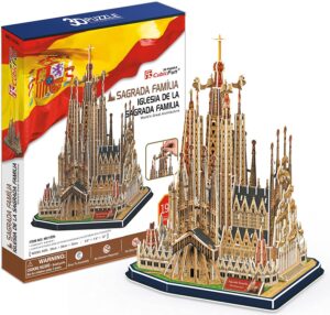 Puzzle De Sagrada Familia De 194 Piezas En 3d De Cubic Fun