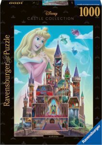 Puzzle De Castillo De Aurora De 1000 Piezas De Disney Castle Collection