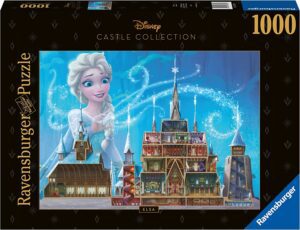 Puzzle De Castillo De Elsa De 1000 Piezas De Disney Castle Collection