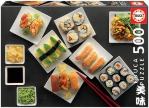 Puzzle De Tipos De Sushi De 500 Piezas De Educa