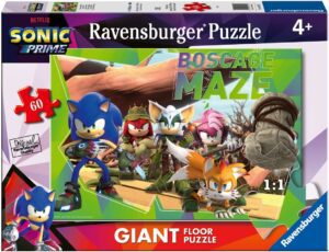 Puzzle De Sonic Prime De Netflix De 60 Piezas De Sonic Prime