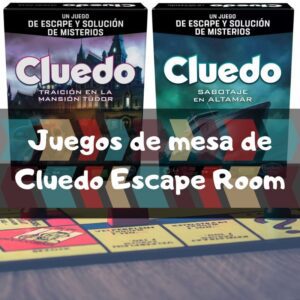 Juegos de mesa de Cluedo Escape Room - Los mejores juegos de mesa de Cluedo de Escape y solución de misterios