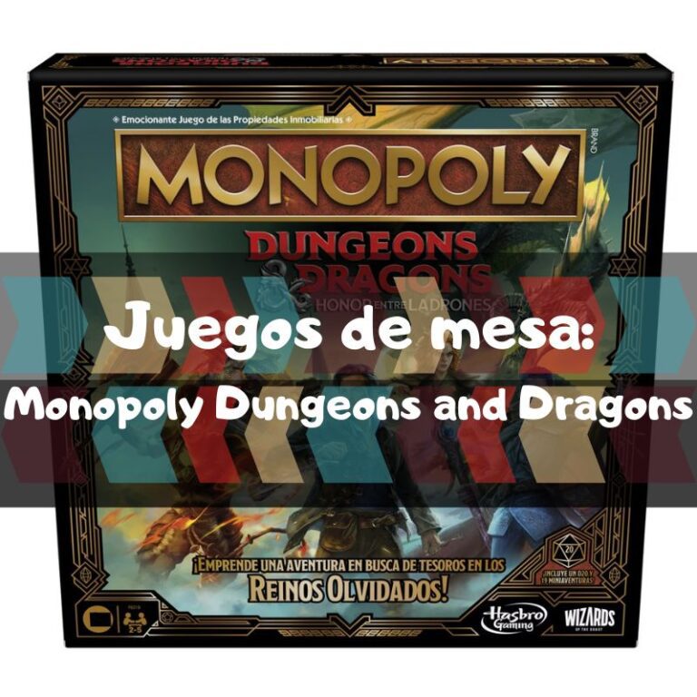 Lee más sobre el artículo Monopoly Dungeons and Dragons Honor entre ladrones