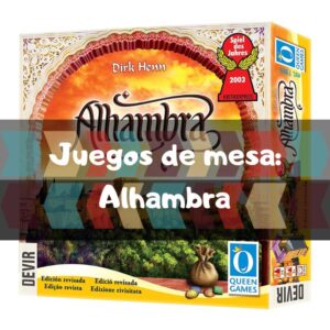 Lee más sobre el artículo Alhambra juego de mesa