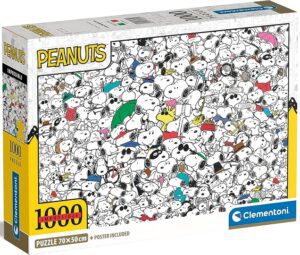 Puzzle Peanuts Imposible De 1000 Piezas