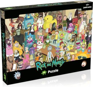 Puzzle De Personajes De Rick Y Morty